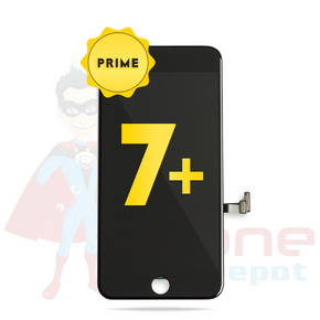 PD3 Prime Glass Digitizer & LCD Display For iPhone 7 Plus (5.5") (Black) Flex + Front Camera and Proximity Sensor