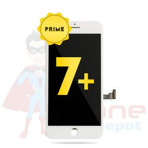 PD3 Prime Glass Digitizer & LCD Display For iPhone 7 Plus (5.5") (White) Flex + Front Camera and Proximity Sensor