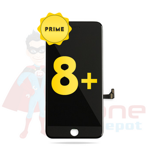 PD3 Prime Glass Digitizer & LCD Display For iPhone 8 Plus (5.5") (Black) Flex + Front Camera and Proximity Sensor